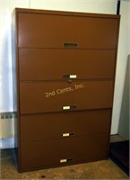 Large 5 Shelf File Cabinet