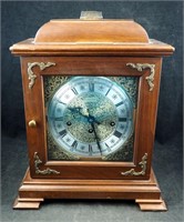Vintage Hamilton Walnut 1949 Mantle Clock