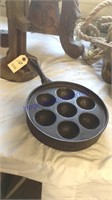 cast iron muffin pan