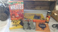 wheaties box, jigsaw puzzles, skates,4-5-6