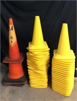43 Yellow Cones P9C