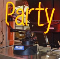 Neon Light-Up Sign - "Party"