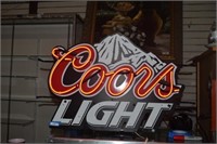 Neon Coors Advertising Sign - Works