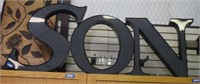 Light Up "SON" Letters