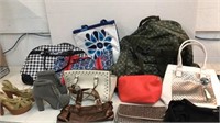 Assorted Purses, Bags, & Shoes P3A