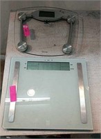 Taylor TBL & Weight Watchers Glass Top Scales U3E