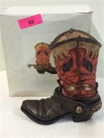 Burton & Burton Cowboy Boot Figurine! Z5A