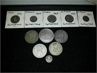 Silver coins! Collection of silver coins from