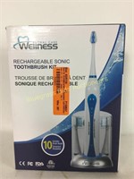 New Oral Wellness Rechargeable Toothbrush Kit