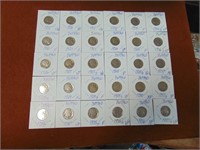 30 Buffalo Head Nickels
