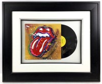 Tim Yanke Rolling Stones Mixed Media Album Artwork