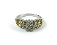 24k Gold & Diamond Ring