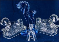 Vintage Collection of Glass Horses