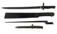 (4) Vintage Knives & Bayonets