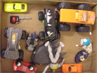 Monster Trucks & Other Toys Box Lot