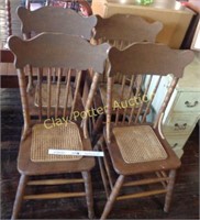Set of 4 Vintage Dining Chairs