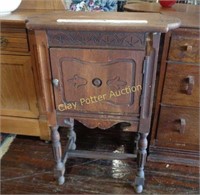 Antique Smokers Cabinet