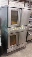 Blodgett double stacked convection ovens - gas