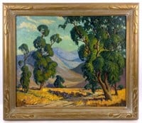 Clifford Baldwin (1889-1961) Oil On Canvas
