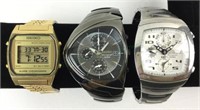 (3) Seiko Watches