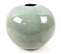 Thailand Celadon Ceramic Vase