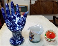 HAND SCULPTURE / JEWELRY DISPLAY / PAPERWEIGHT