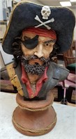 LARGE PIRATE SCULPTURE BUST RUBBER MOLD