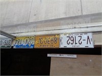 8 License Plates