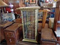 Glass Display Cabinet with 4 Shelves