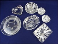 Pressed Glass Serving Dishes