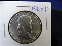 1963 D 50C / Half dollar