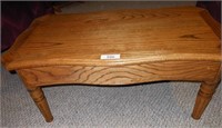 Small Oak Coffee Table Handmade by Don Griffin