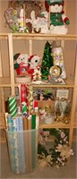 Shelf & Floor Contents: Holiday, Christmas,