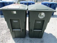 (qty - 2) Garbage Cans-