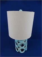 Small Turquoise Lamp