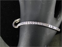 925 Silver & CZ Tennis Bracelet