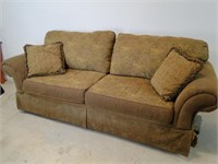 Realistic by Klausner Oversized Brown Sofa