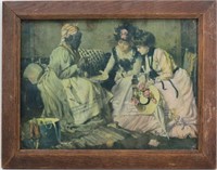 Harry Roseland "Telling Fortunes With Cards" Print