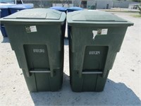 (qty - 2) Garbage Cans-