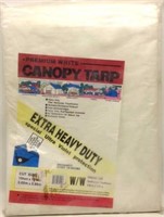 Heavy Duty Canopy Tarp 10' x 12'