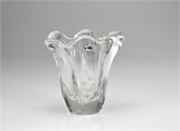 Daum France glass vase