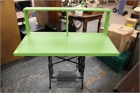 Potting Table on Sewing Machine Base