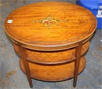 3 tier Oval Table