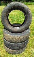(4) Tires. Size 175 x 70R13.