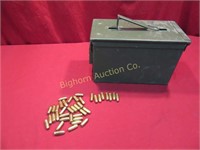 Ammo & Ammo Can 25 Rounds PMC 40 S&W FMJ