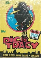 Unopened Topps Dick Tracy Collector Cards