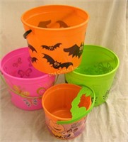 Trick Or Treat Halloween Buckets