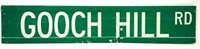 "Gooch Hill Rd" Street Sign
