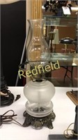 Vintage Hurricane Lamp