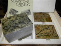 NEVER USED BASIC SOAPSTONE CARVING KIT BY